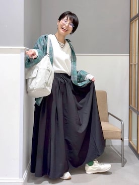 おふくさん（レディース・158cm）の冬コーディネート