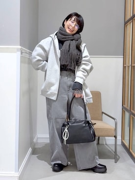 おふくさん（レディース・158cm）の冬コーディネート