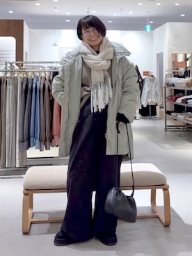 おふくさん（レディース・158cm）の冬コーディネート