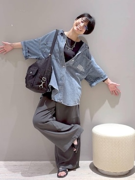 おふくさん（レディース・158cm）の夏コーディネート