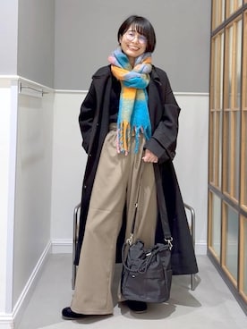 おふくさん（レディース・158cm）の冬コーディネート