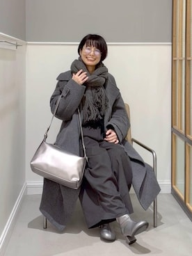 「LEPSIM」｜おふくさん（レディース・158cm）の冬コーディネート