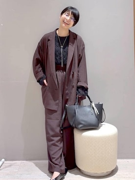 おふくさん（レディース・158cm）の春コーディネート