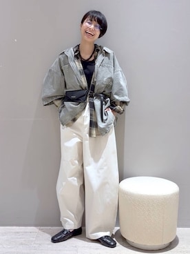 おふくさん（レディース・158cm）の春コーディネート