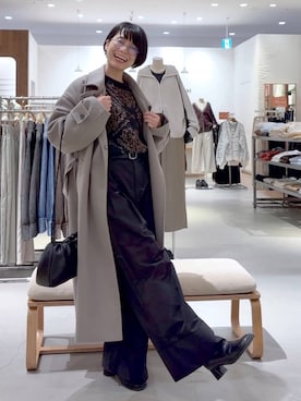 おふくさん（レディース・158cm）の秋コーディネート