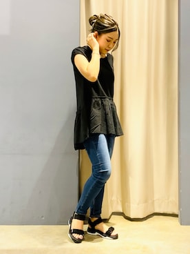 ゆいさん（レディース・156cm）の夏コーディネート