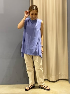 ゆいさん(レディース・156cm)の夏コーディネート