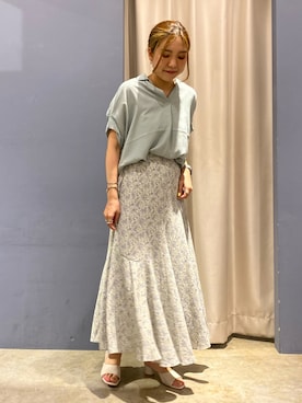 ゆいさん（レディース・156cm）の夏コーディネート