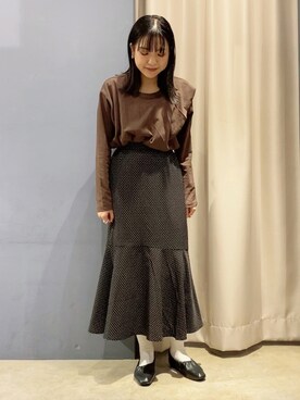 「AMERICAN HOLIC（アメリカンホリック）のアイテム（パンプス）」を使った、ゆいさん（レディース・156cm）の秋コーディネート