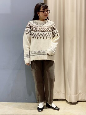 「BEAUTY&YOUTH UNITED ARROWS（ビューティーアンドユースユナイテッドアローズ）のアイテム（パンプス）」を使った、ゆいさん（レディース・156cm）の秋コーディネート