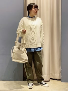 ゆいさん（レディース・156cm）の秋コーディネート