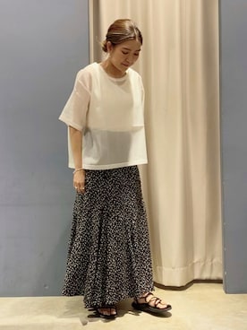 ゆいさん（レディース・156cm）の夏コーディネート