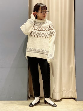 「BEAUTY&YOUTH UNITED ARROWS（ビューティーアンドユースユナイテッドアローズ）のアイテム（パンプス）」を使った、ゆいさん（レディース・156cm）の秋コーディネート