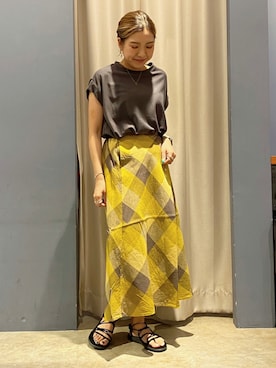 ゆいさん（レディース・156cm）の夏コーディネート