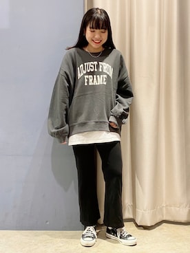 ゆいさん（レディース・156cm）の秋コーディネート