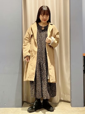 「AMERICAN HOLIC（アメリカンホリック）のアイテム（その他アウター）」を使った、ゆいさん（レディース・156cm）の秋コーディネート