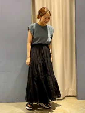 ゆいさん（レディース・156cm）の夏コーディネート