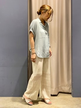 「オリエンタルトラフィック」｜「アイテム（アクセサリー）」を使った、ゆいさん（レディース・156cm）の夏コーディネート