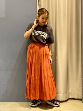 ゆいさん（レディース・156cm）の夏コーディネート