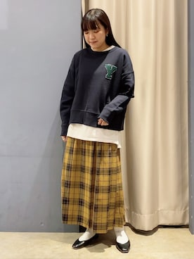 ゆいさん(レディース・156cm)の秋コーディネート