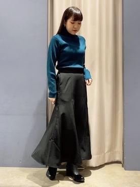 「AMERICAN HOLIC（アメリカンホリック）のアイテム（その他アウター）」を使った、ゆいさん（レディース・156cm）の秋コーディネート