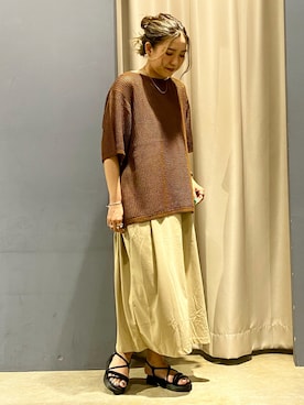 ゆいさん（レディース・156cm）の夏コーディネート