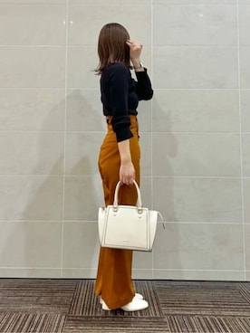 「& chouette（アンドシュエット）のアイテム」を使った、&chouette（アンドシュエット）さん（レディース・160cm）の秋コーディネート