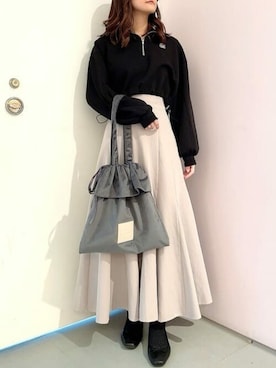 「& chouette（アンドシュエット）のアイテム」を使った、&chouette（アンドシュエット）さん（レディース・160cm）の秋コーディネート