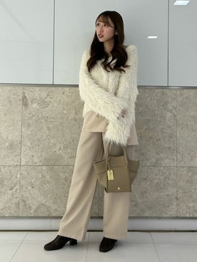「& chouette（アンドシュエット）のアイテム」を使った、&chouette（アンドシュエット）さん（レディース・160cm）の秋コーディネート
