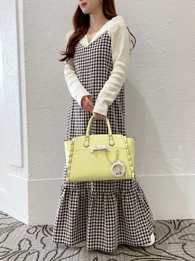 「& chouette（アンドシュエット）のアイテム」を使った、&chouette（アンドシュエット）さん（レディース・160cm）の秋コーディネート