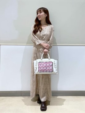 「& chouette（アンドシュエット）のアイテム」を使った、&chouette（アンドシュエット）さん（レディース・160cm）の秋コーディネート