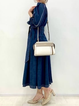「& chouette（アンドシュエット）のアイテム」を使った、&chouette（アンドシュエット）さん（レディース・160cm）の秋コーディネート