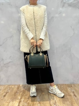 「& chouette（アンドシュエット）のアイテム」を使った、&chouette（アンドシュエット）さん（レディース・168cm）の秋コーディネート