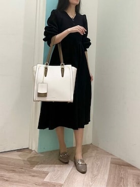 「& chouette（アンドシュエット）のアイテム」を使った、&chouette（アンドシュエット）さん（レディース・160cm）の春コーディネート