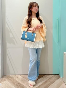 「& chouette（アンドシュエット）のアイテム」を使った、&chouette（アンドシュエット）さん（レディース・158cm）の夏コーディネート