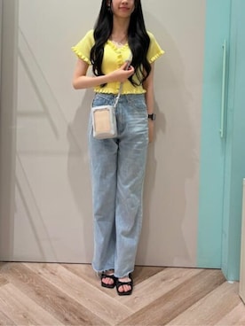 「& chouette（アンドシュエット）のアイテム」を使った、&chouette（アンドシュエット）さん（レディース・155cm）の夏コーディネート