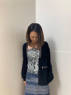 「チューブトップ」｜rairaiさん（レディース・159cm）の夏コーディネート