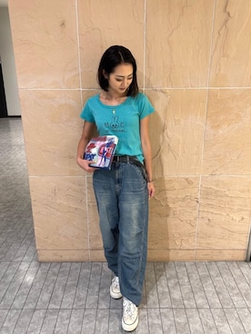 rairaiさん(レディース・159cm)の夏コーディネート