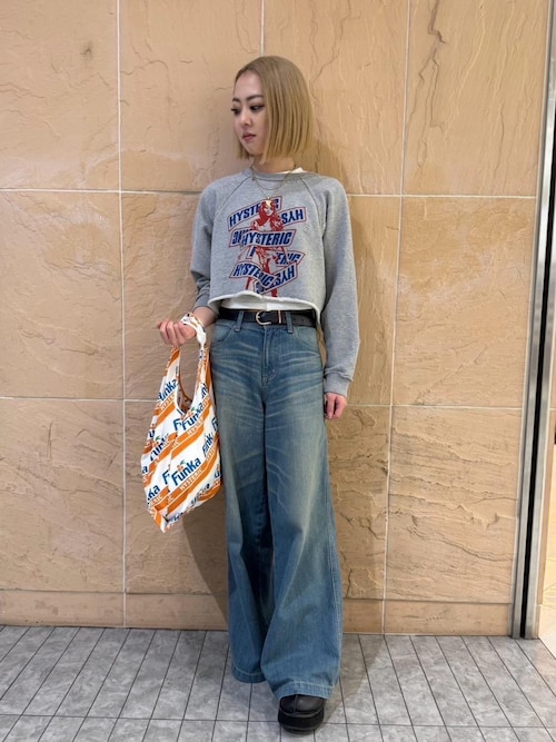 HYSTERIC GLAMOUR エコバッグ FUNKA HYSTERIC柄 パッカブルエコ
