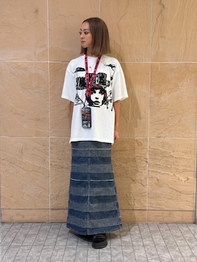 「アイテム（スマホグッズ）」を使った、rairaiさん（レディース・159cm）の夏コーディネート
