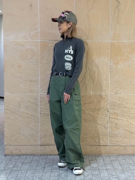 「HYSTERIC GLAMOUR（ヒステリックグラマー）のアイテム」を使った、rairaiさん（レディース・159cm）の秋コーディネート