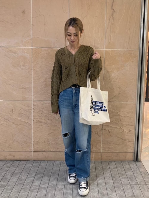 ヴィンテージ 加工 HYSTERIC デニムパンツ HYSTERIC GLAMOUR（ヒステリックグラマー）の「RESIZE加工