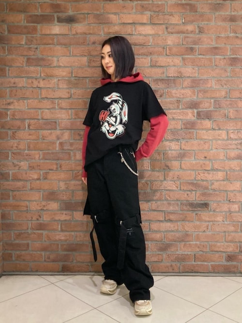 WOMAN ON SKULL PICKウォレットチェーン（ウォレットチェーン