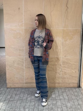 rairaiさん（レディース・159cm）の秋コーディネート