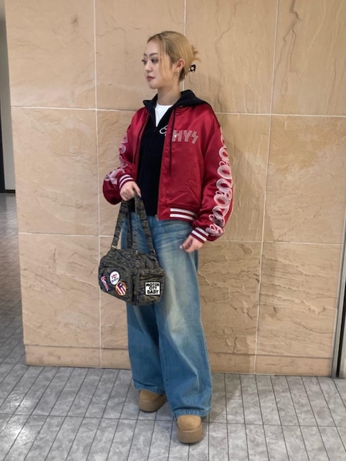 PATCH SCRATCH ミニボストンバッグ（ボストンバッグ）｜HYSTERIC