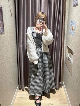 「MAJESTIC LEGON（マジェスティックレゴン）のアイテム」を使った、ちゃんみゆさん（レディース・147cm）の秋コーディネート