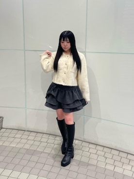 ちゃんみゆさん（レディース・148cm）の冬コーディネート