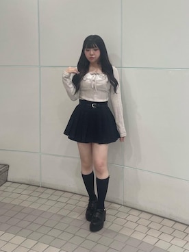 「MAJESTIC LEGON」｜ちゃんみゆさん（レディース・148cm）の春コーディネート