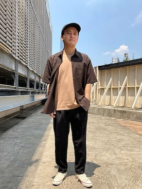 今倉さん（メンズ・167cm）の春コーディネート