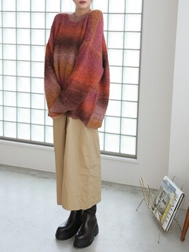 Ulyssesさん（レディース・163cm）の冬コーディネート